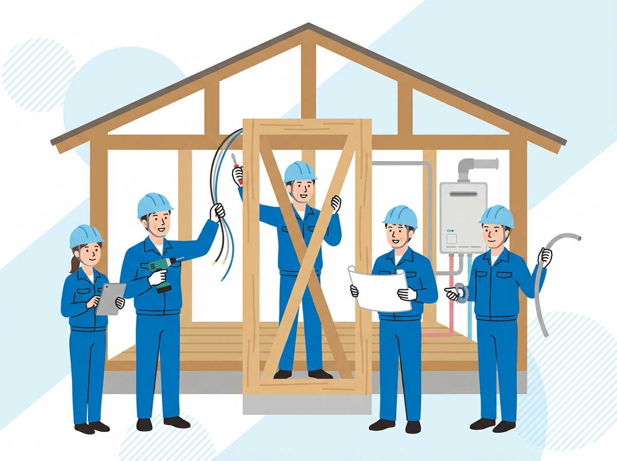 自社施工で高値売却